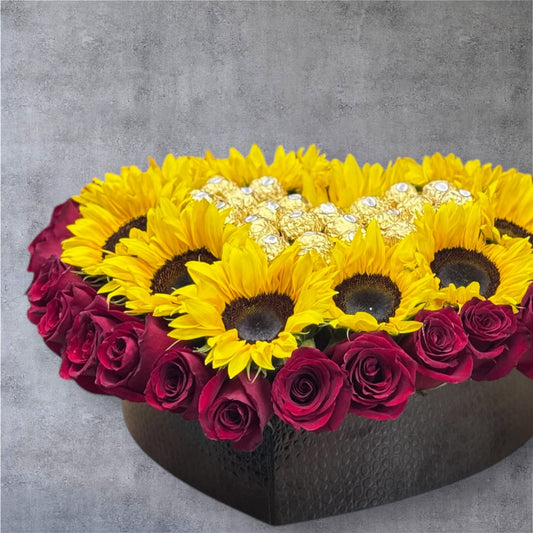 Premium Heart Arrangement image 2