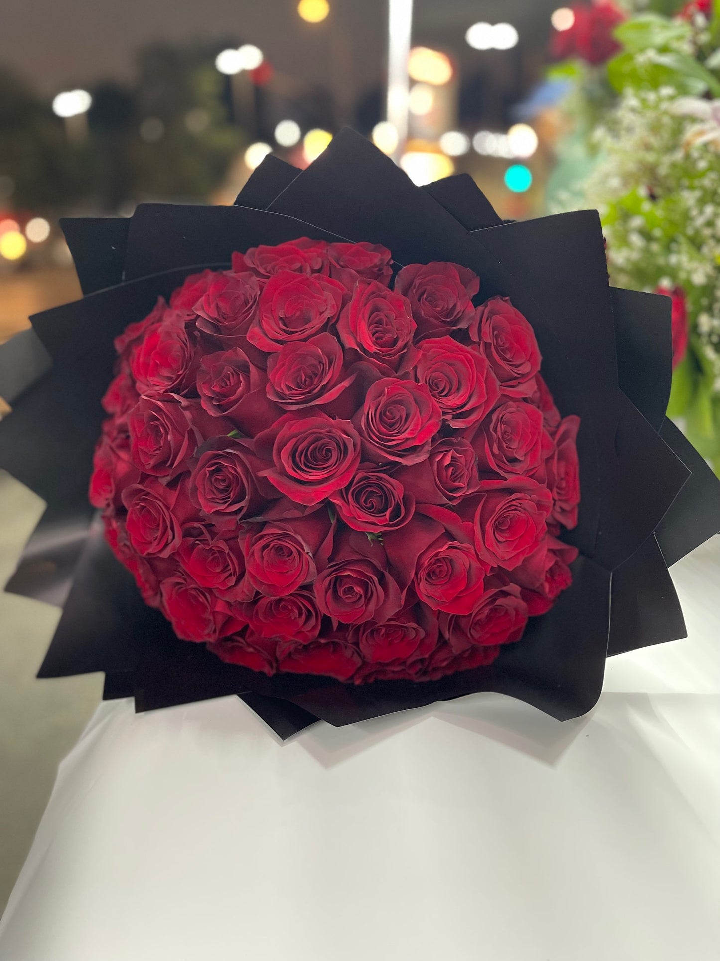 51 Roses Premium Bouquet Long Stem image 0
