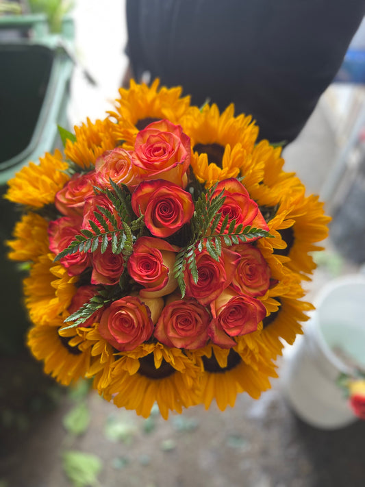 Autumn Love Buchón Bouquet image 1