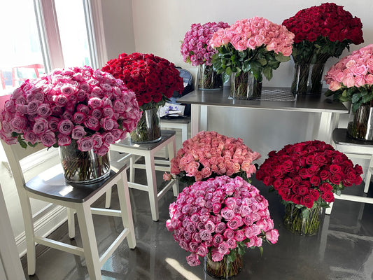 1400 Premium Roses Red, Pink, purple  image 0