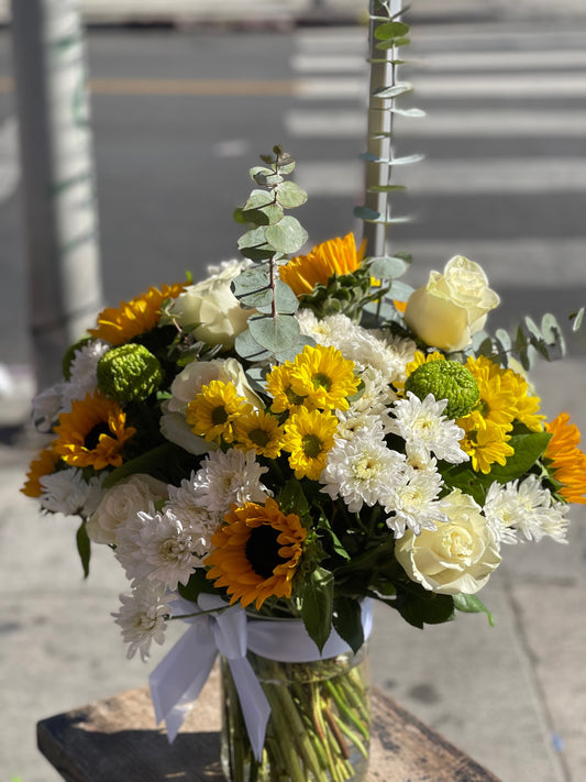 Big Sympathy Flowers Arrangement  image 0