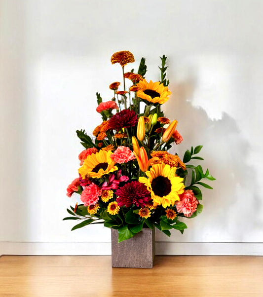 Autum Breeze Beautiful Flower Arrangement  image 0