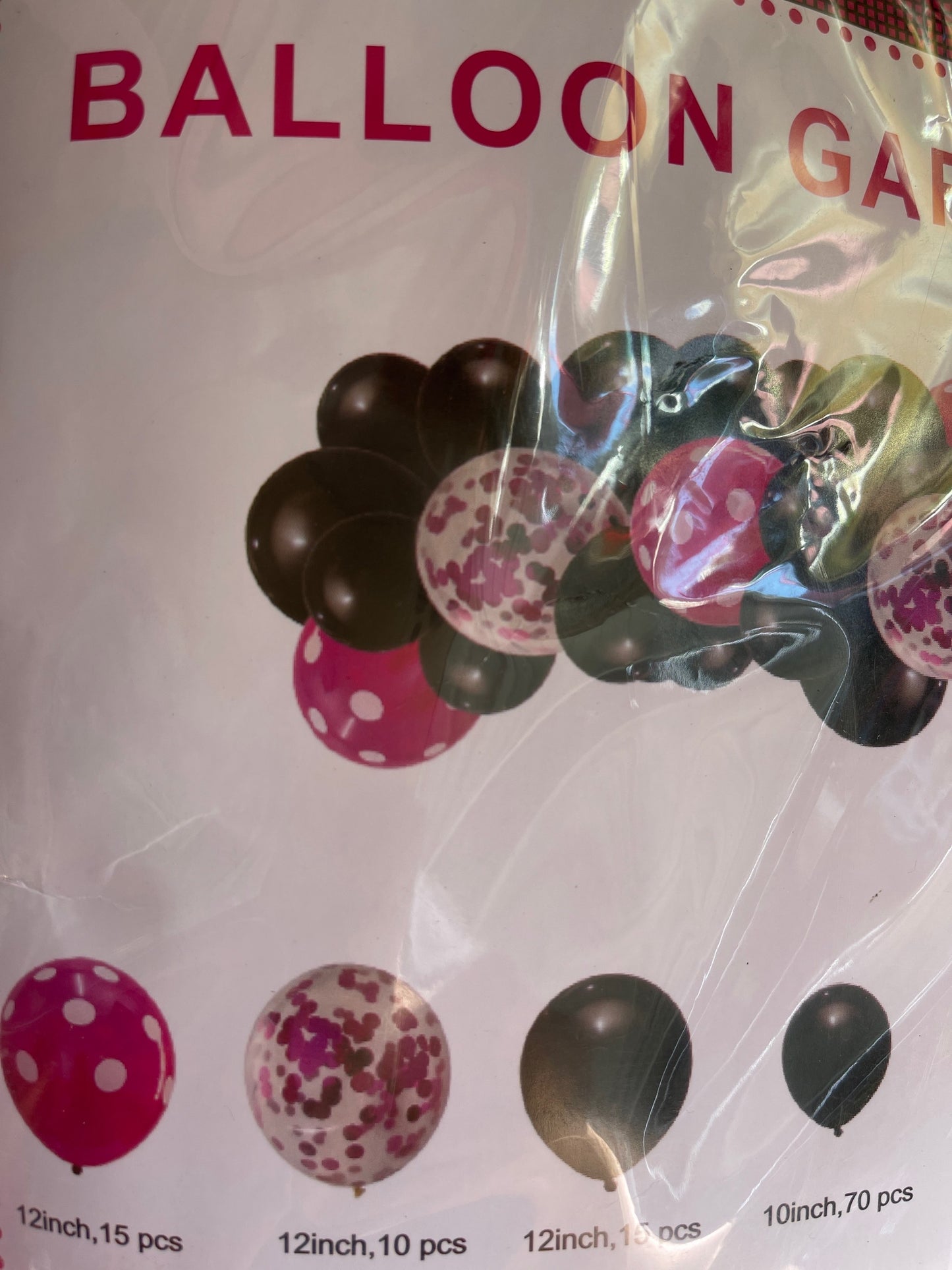 Set of 12 Latex Balloons with disigns image 0