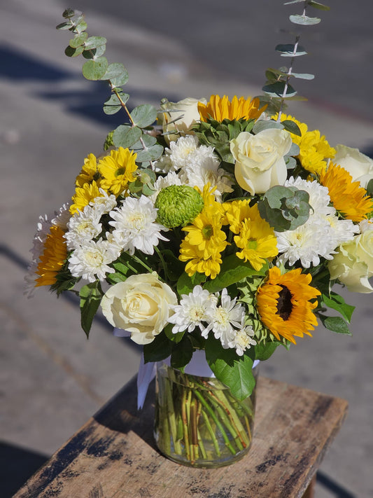 Big Sympathy Flowers Arrangement  image 1