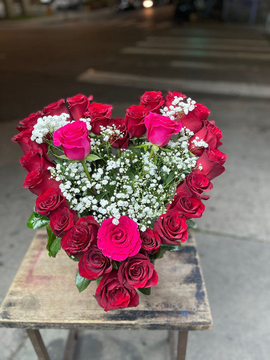 Hearth Arrangement of Premium Red Roses  image 0
